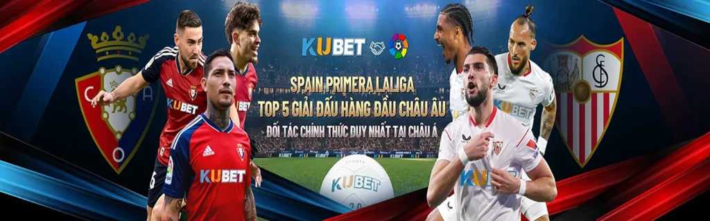 Kucasino là đối tác chính thức của Laliga