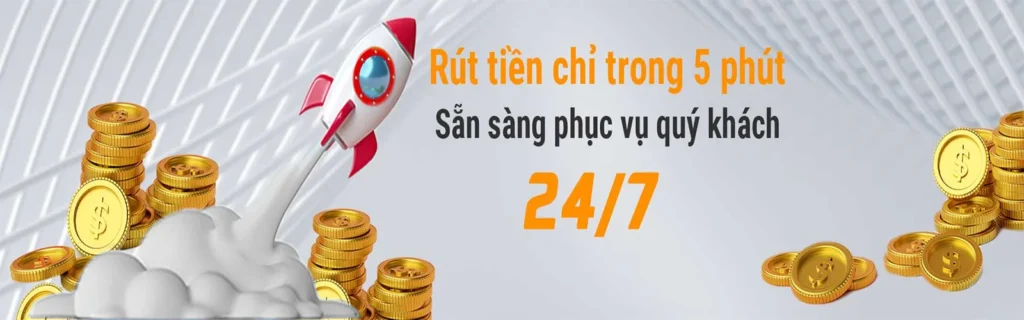 Rút - Nạp cực kì nhanh chóng